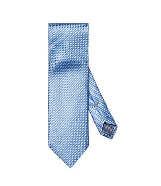 ETON Mid Blue Neat Pattern Tie