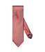 ETON Red Micro Floral Blue Dot Tie