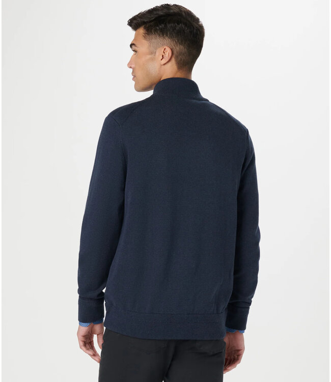 Navy Caviar Full Zip