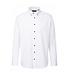 Modern Fit White Cotton Shirt