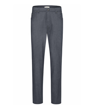BUGATTI Modern Fit Blue Nailhead 5 Pocket Pants