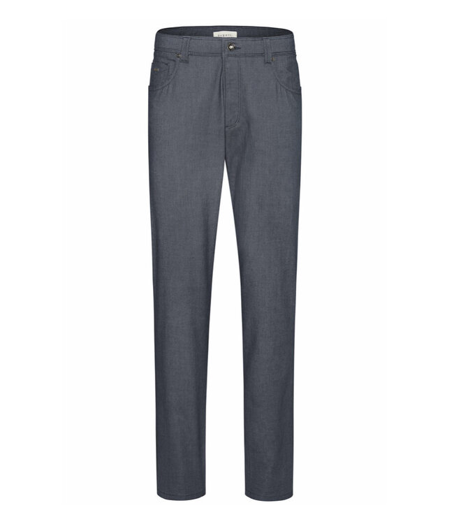 Modern Fit Black Coolmax 5 Pocket Pants - Benjamin's Menswear