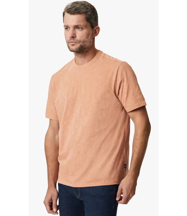 Melon Slub Crew Neck T-Shirt