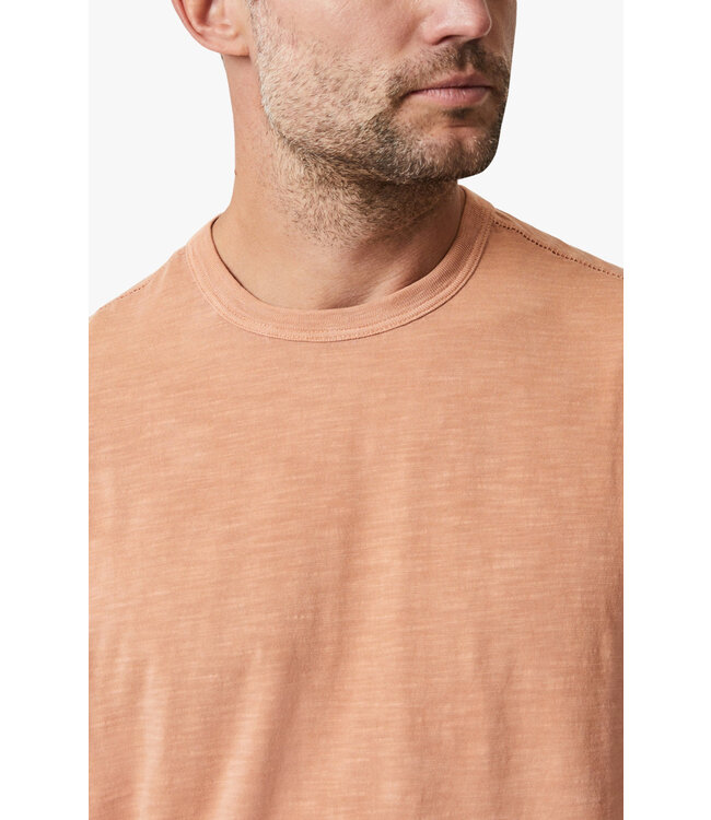 Melon Slub Crew Neck T-Shirt
