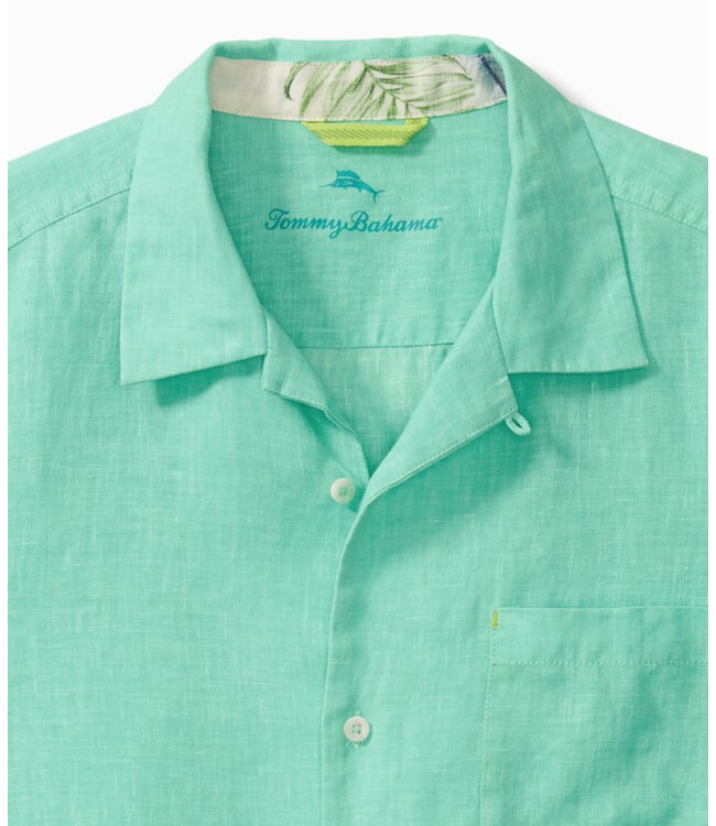 Classic Fit Lawn Chair Sea Glass Camp Shirt