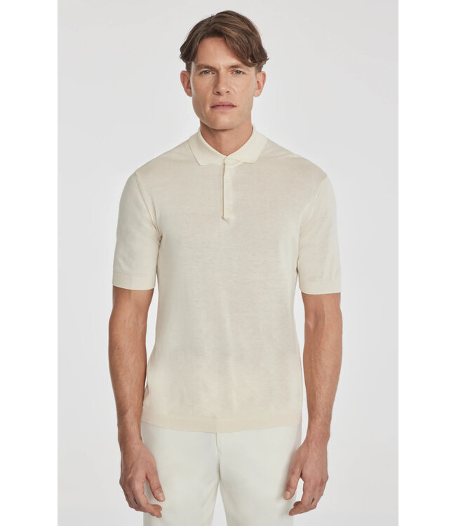 Ecru Polo Sweater Polo