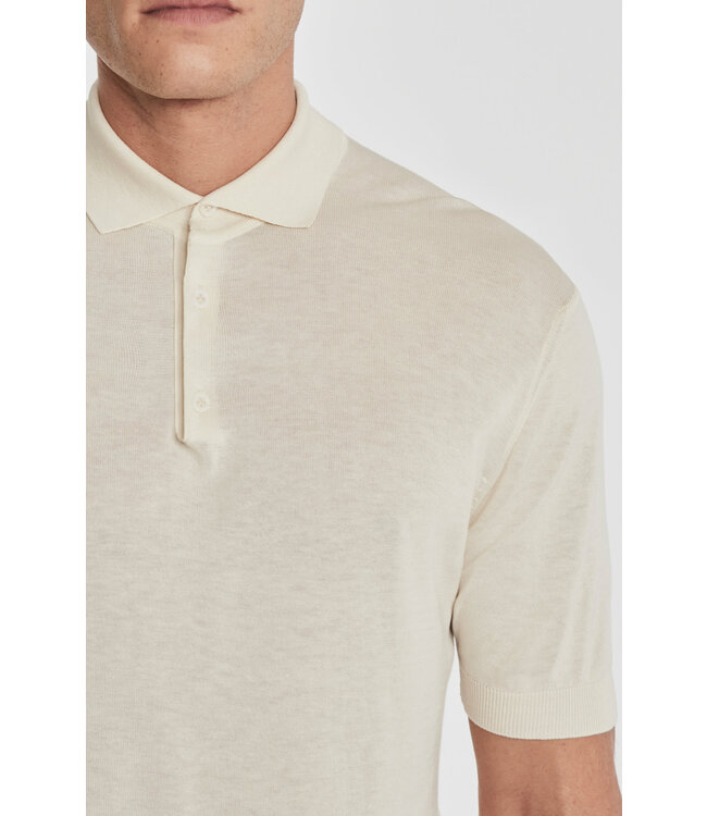 Ecru Polo Sweater Polo