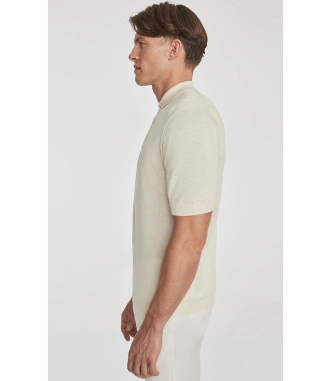 Ecru Polo Sweater Polo