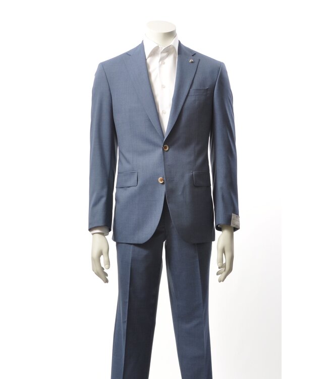 Modern Fit Mid Blue Suit