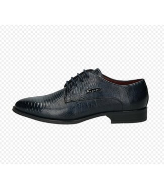 BUGATTI Dark Blue Zavinio Shoes