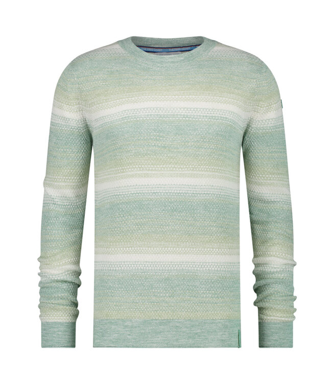Green Space Dye Sweater