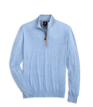 JOHNNIE-O Malibu Blue 1/4 Zip Sweater