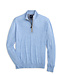 JOHNNIE-O Malibu Blue  Baron 1/4 Zip Sweater