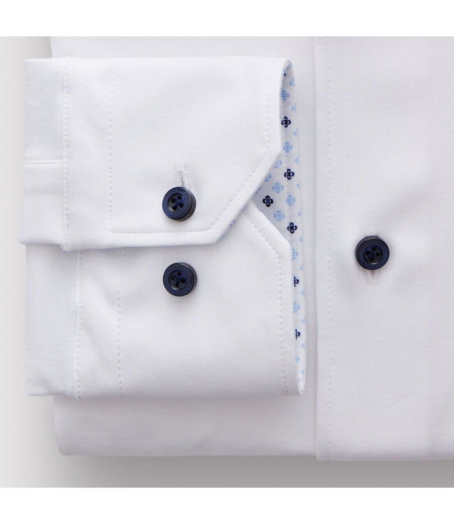 Modern Fit White 4 Flex Shirt