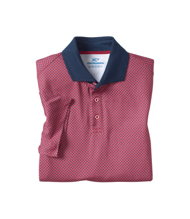 Red Navy Polo