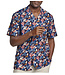 Classic Fit Navy Floral Camp Shirt