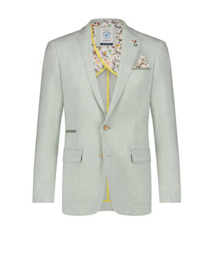 A FISH NAMED FRED Slim Fit Light Green Sport Coat