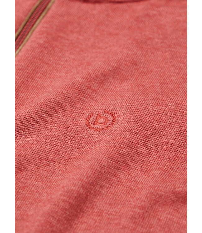 Light Red 1/4 Zip Sweater