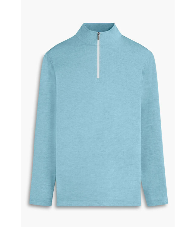 Aqua Pattern 1/4 Zip