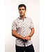 7 DOWNIE Modern Fit White Bicycle Shirt
