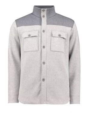 HOLEBROOK Grey Shirt Jacket