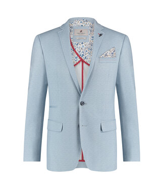 A FISH NAMED FRED Slim Fit Light Blue Suit