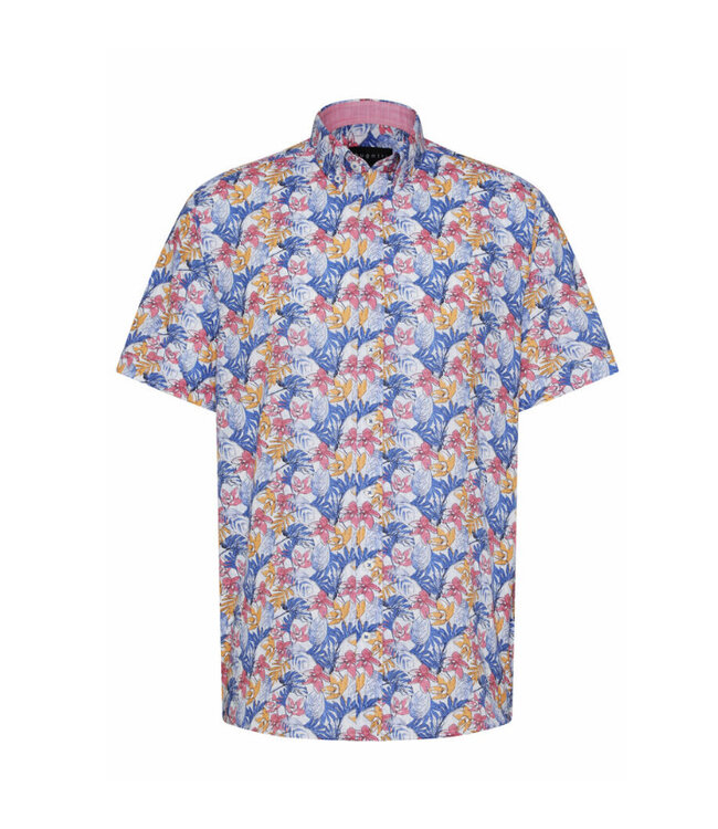 Modern Fit Colourful Floral Shirt