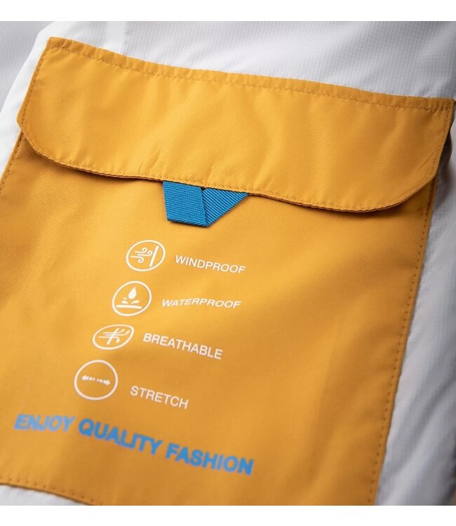 Black Rainseries Waterproof Raglan