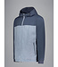 Blue Grey Multi Media Full Zip