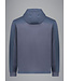 Blue Grey Multi Media Full Zip