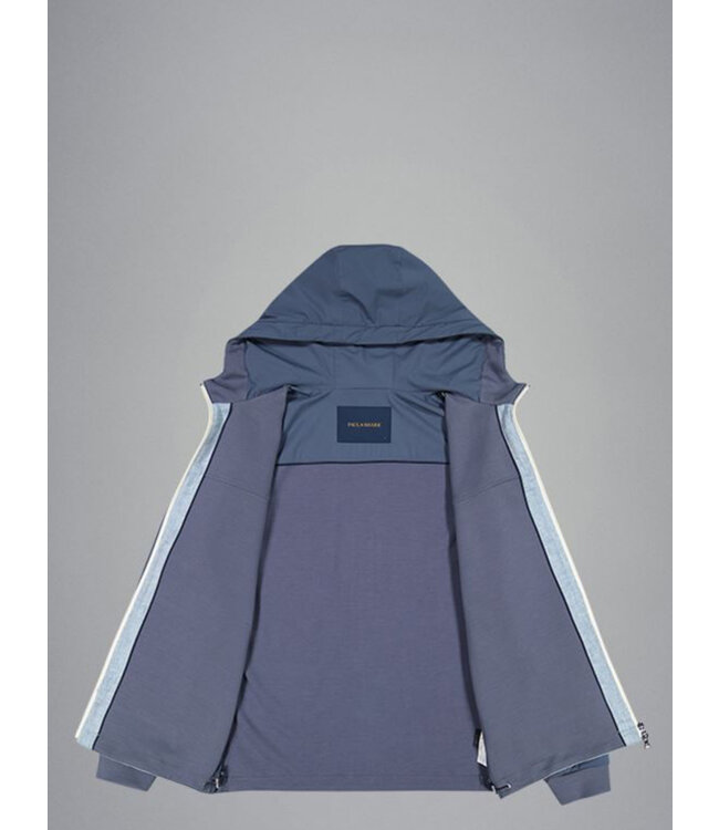Blue Grey Multi Media Full Zip