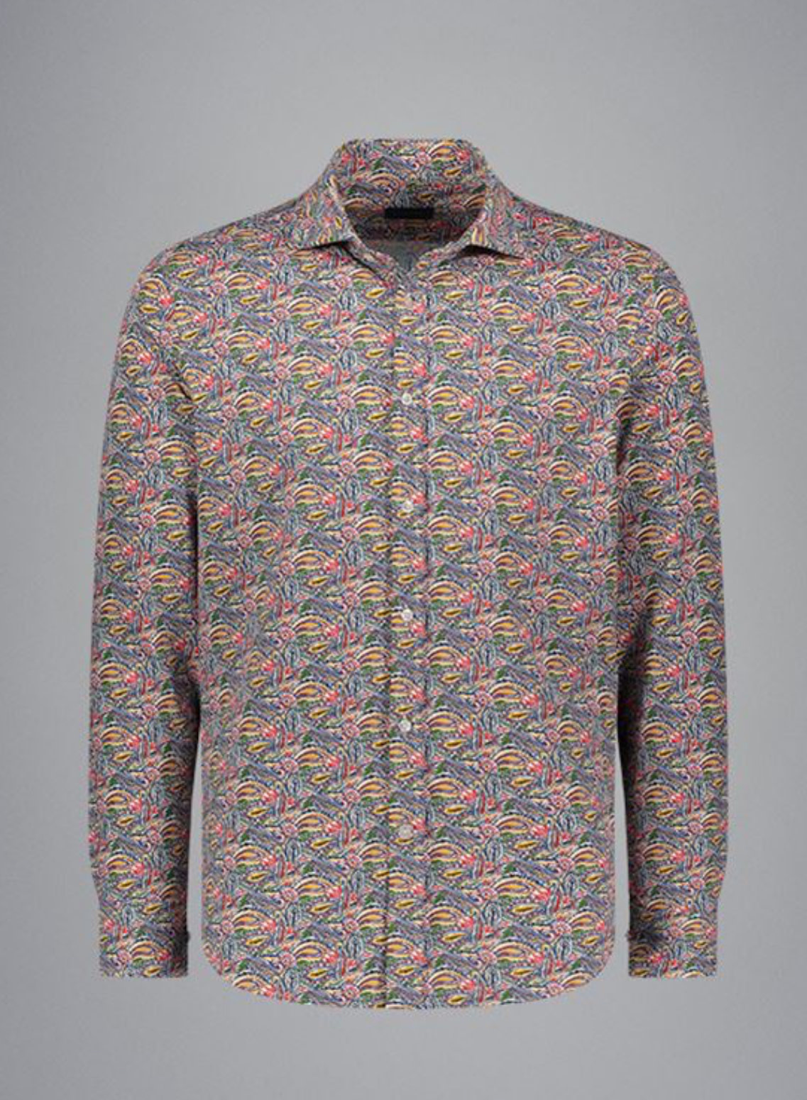MITCHELL PAISLEY LAYERS SHIRT - NEAPOLITAN main image 1