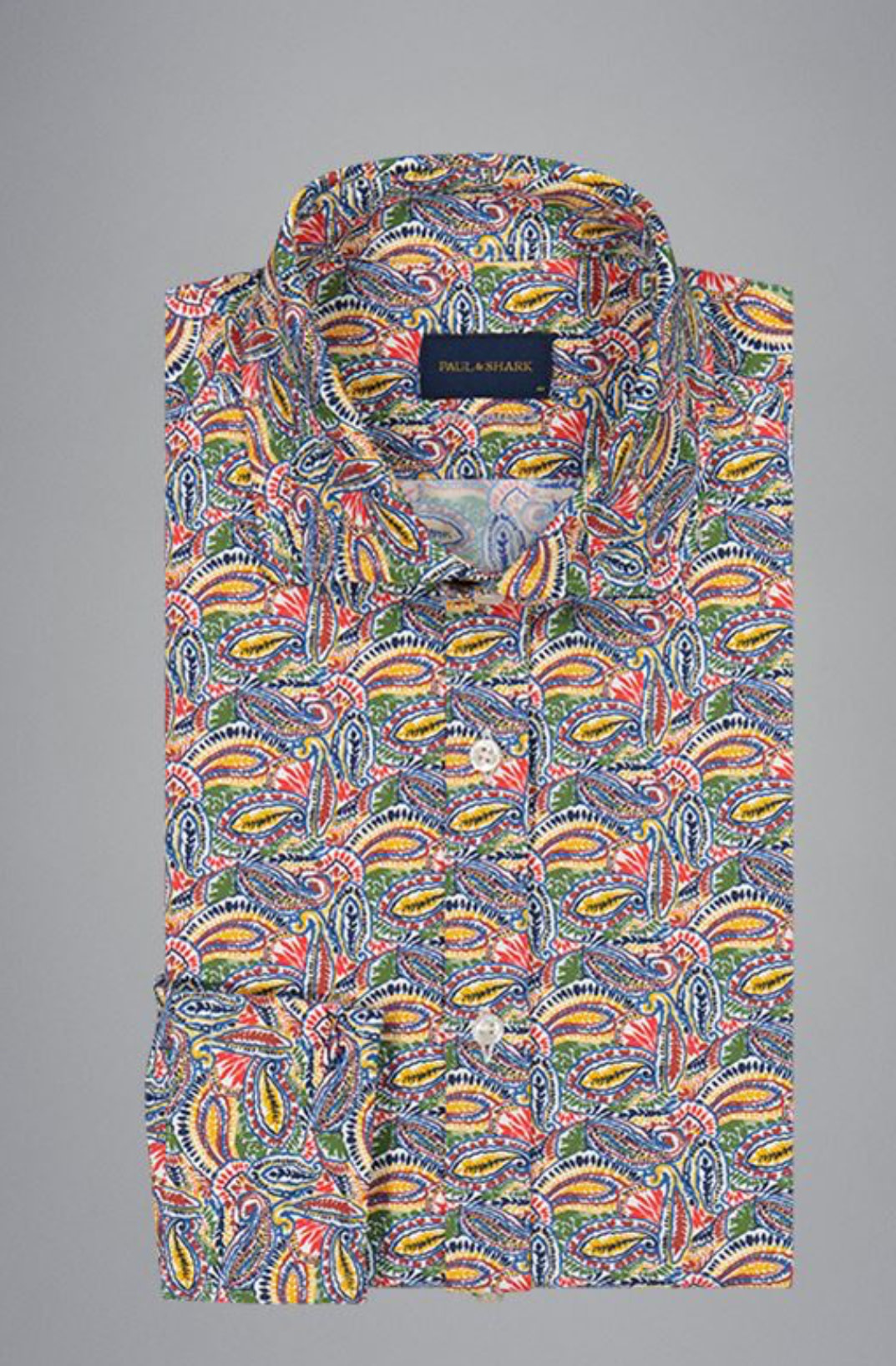 Regular Fit Long Sleeve Shirt - Paisley