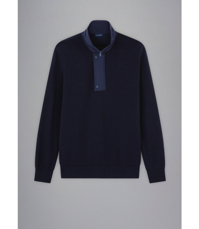 Navy 1/4 Zip Sweater