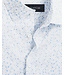Modern Fit Air Blue Print Shirt