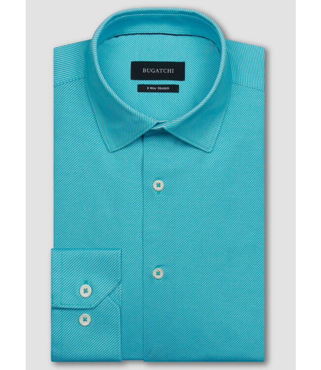 Modern Fit Aqua Shirt