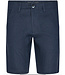 Modern Fit Navy Abel Linen Shorts