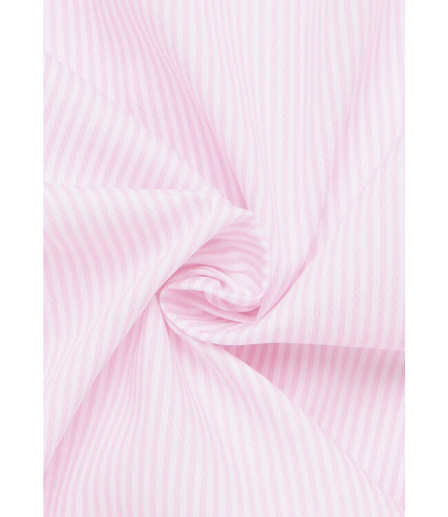Slim Fit Pink Bengal Striped Shirt