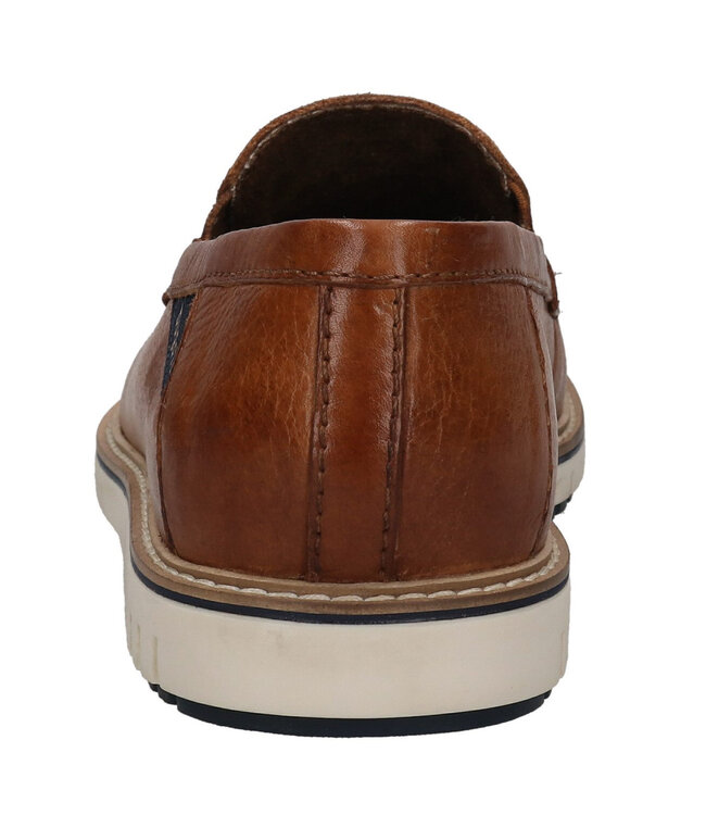 Cognac Makori Slip-On Shoes
