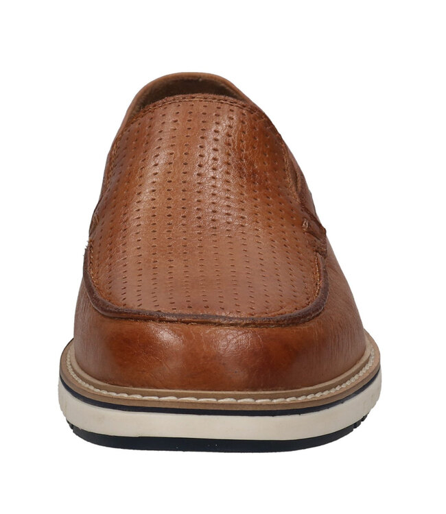 Cognac Makori Slip-On Shoes