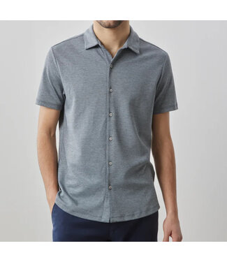 ROBERT BARAKETT Modern Fit Blue Robbins Shirt