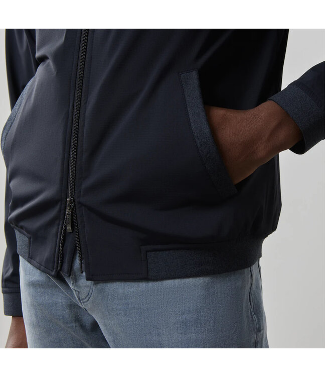 Navy Matheson Full Zip