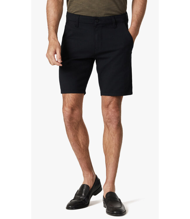 Slim Fit Black Shorts