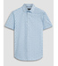 Modern Fit Aqua Khaki Floral Shirt