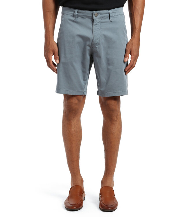 Slim Fit Blue Tie Print Shorts