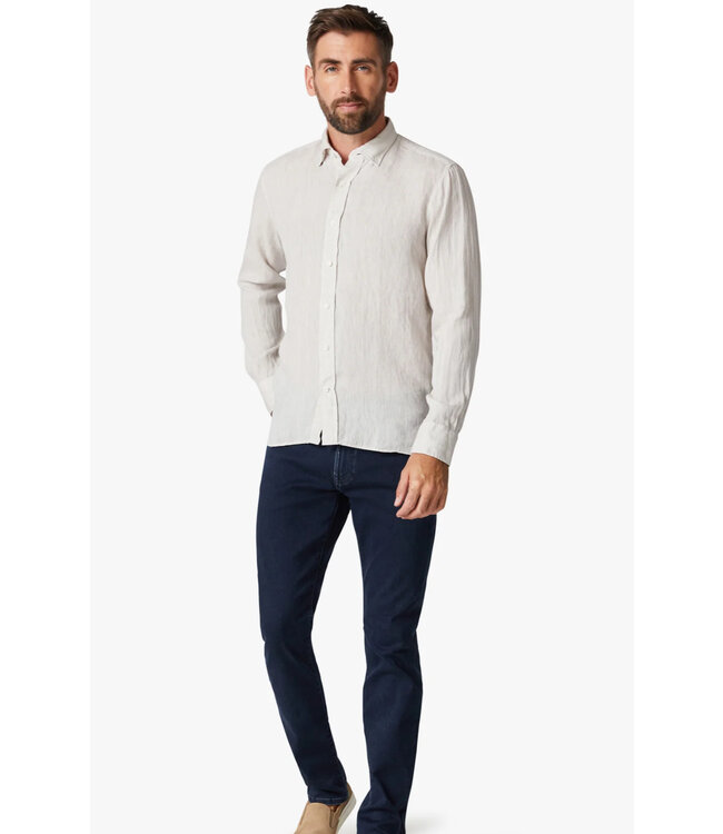 Modern Fit Taupe Chambray Shirt