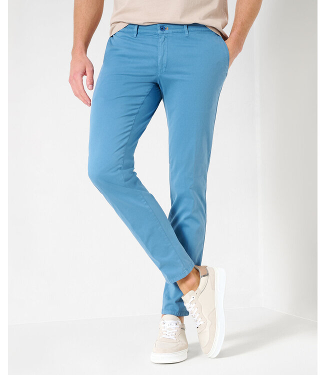 Slim Fit Dusty Blue Hi Flex Casual Pants