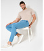 Slim Fit Dusty Blue Hi Flex Casual Pants