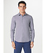 Modern Fit Navy Check Oval Shirt