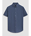 BUGATCHI Modern Fit Navy White Dot Shirt